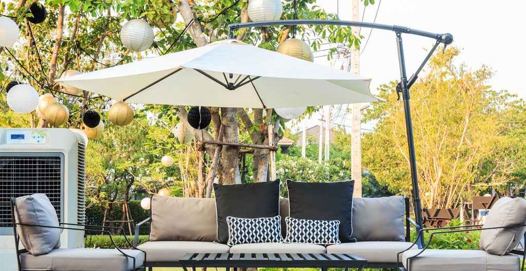 Parasol de jardin